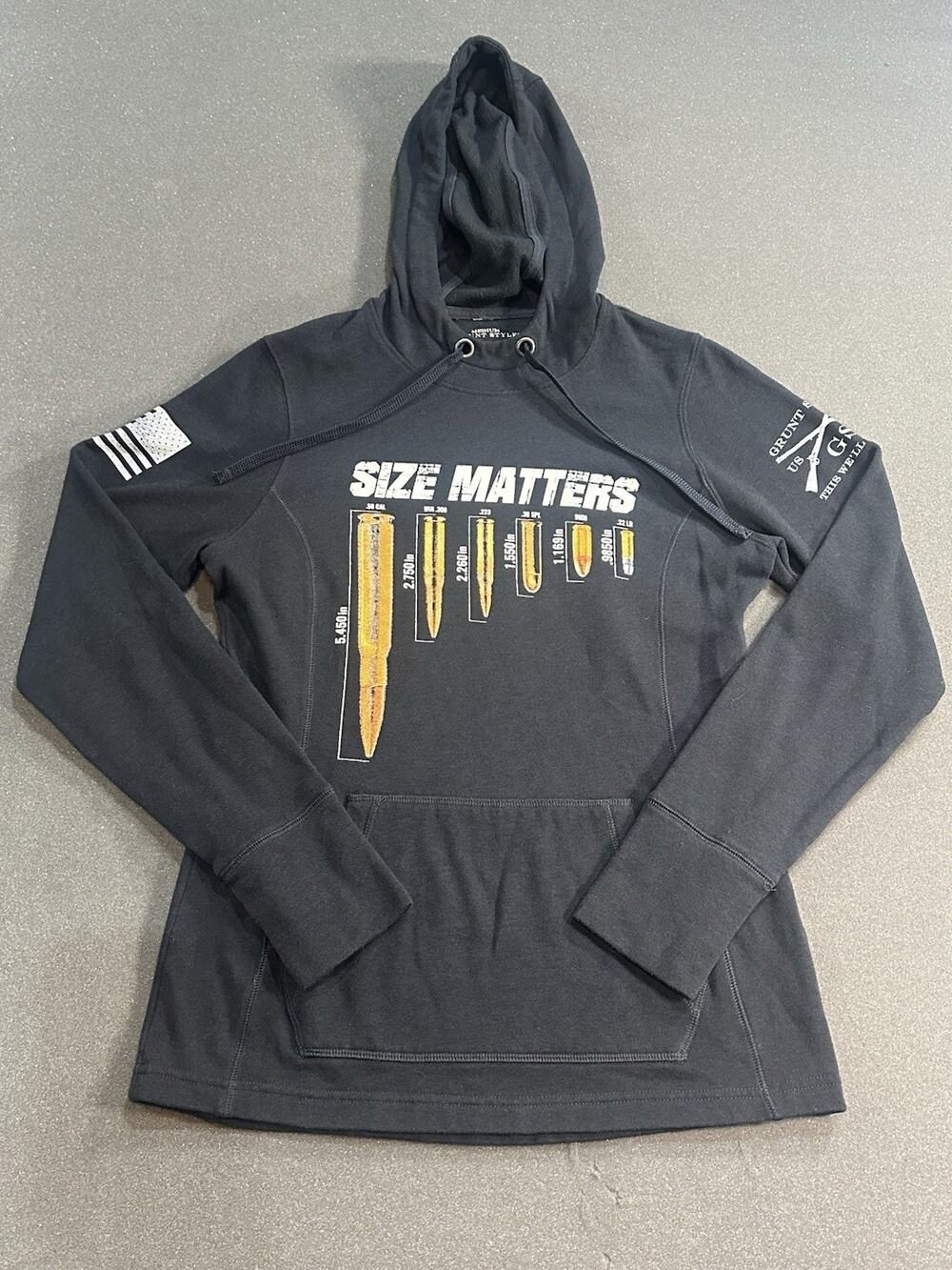 Women’s Grunt Style Size Matters Hoodie